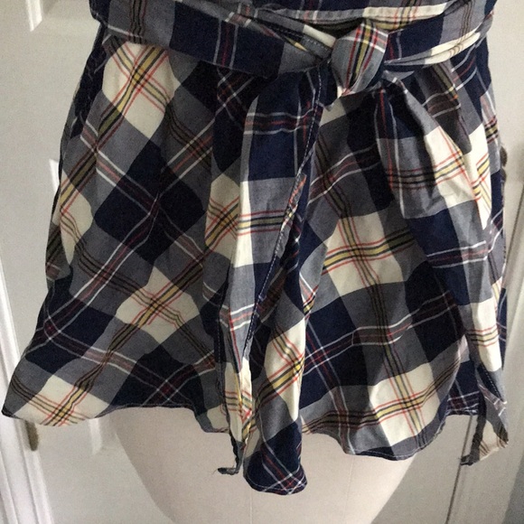 J Crew plaid cotton top - Picture 3 of 11